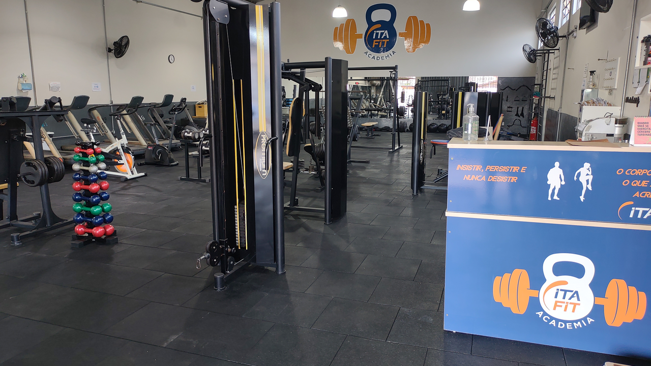 Imagem da estrutura da academia