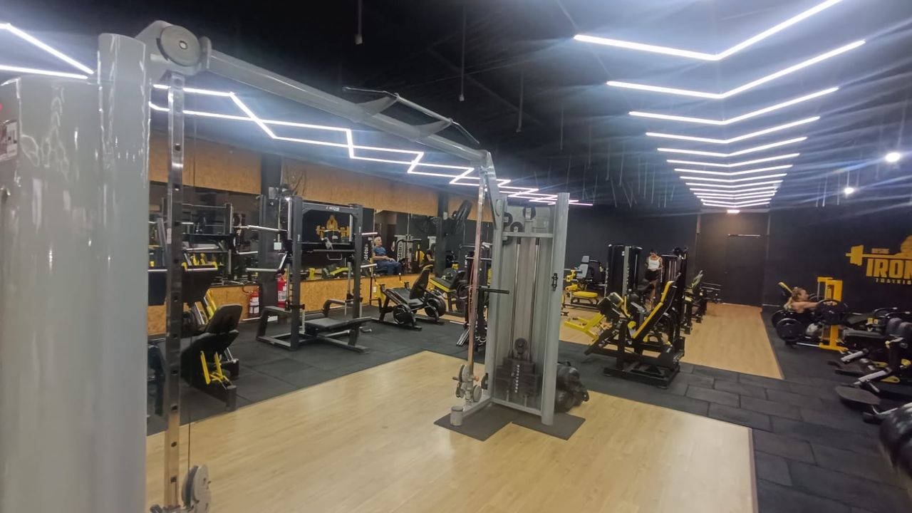 Imagem da estrutura da academia