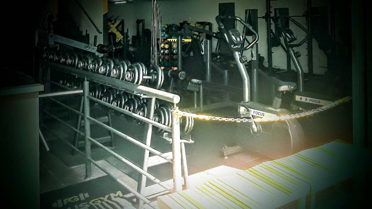 Imagem da estrutura da academia