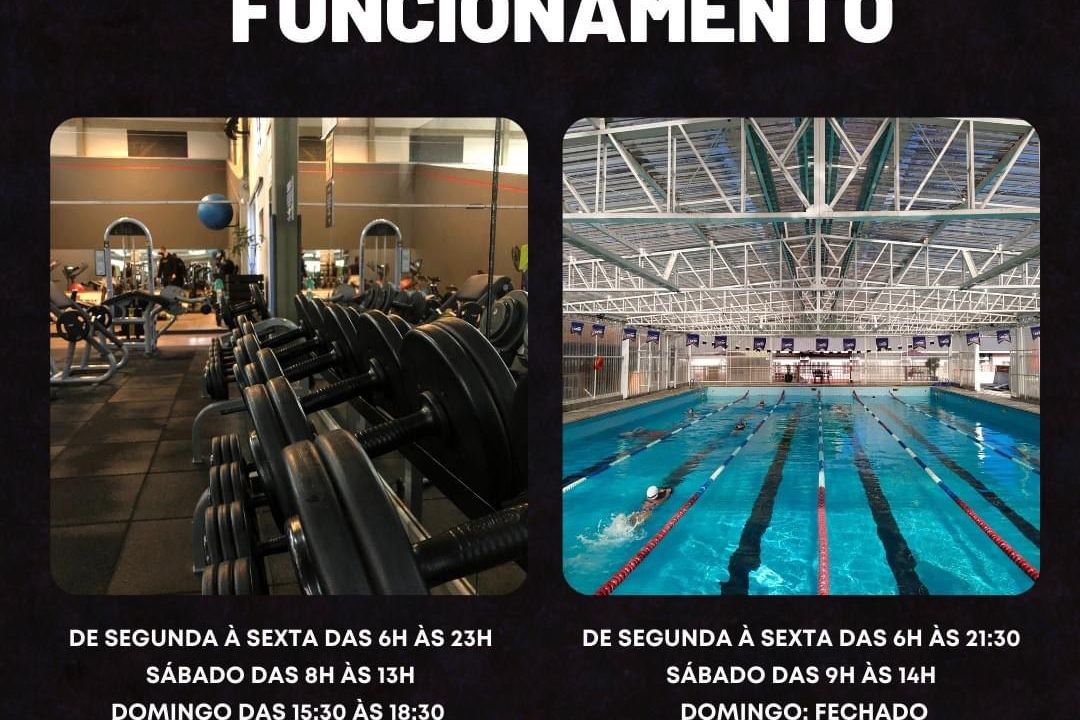 Imagem da estrutura da academia