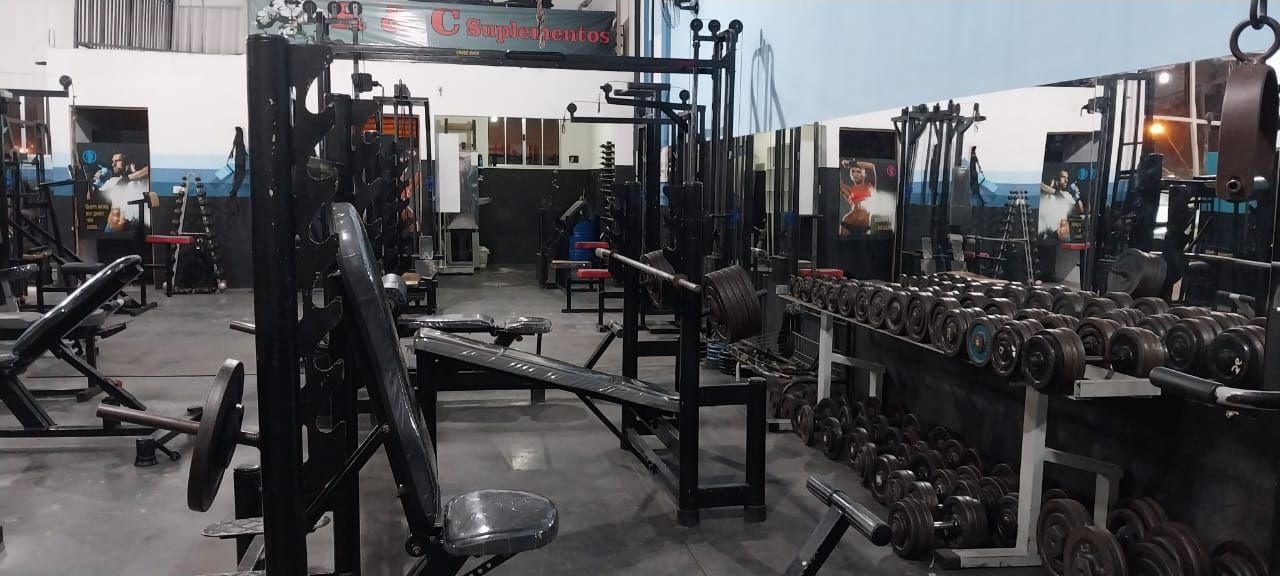 Imagem da estrutura da academia