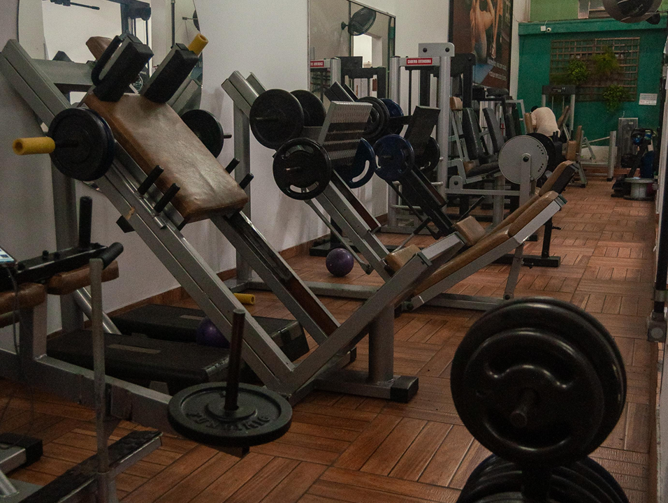 Imagem da estrutura da academia