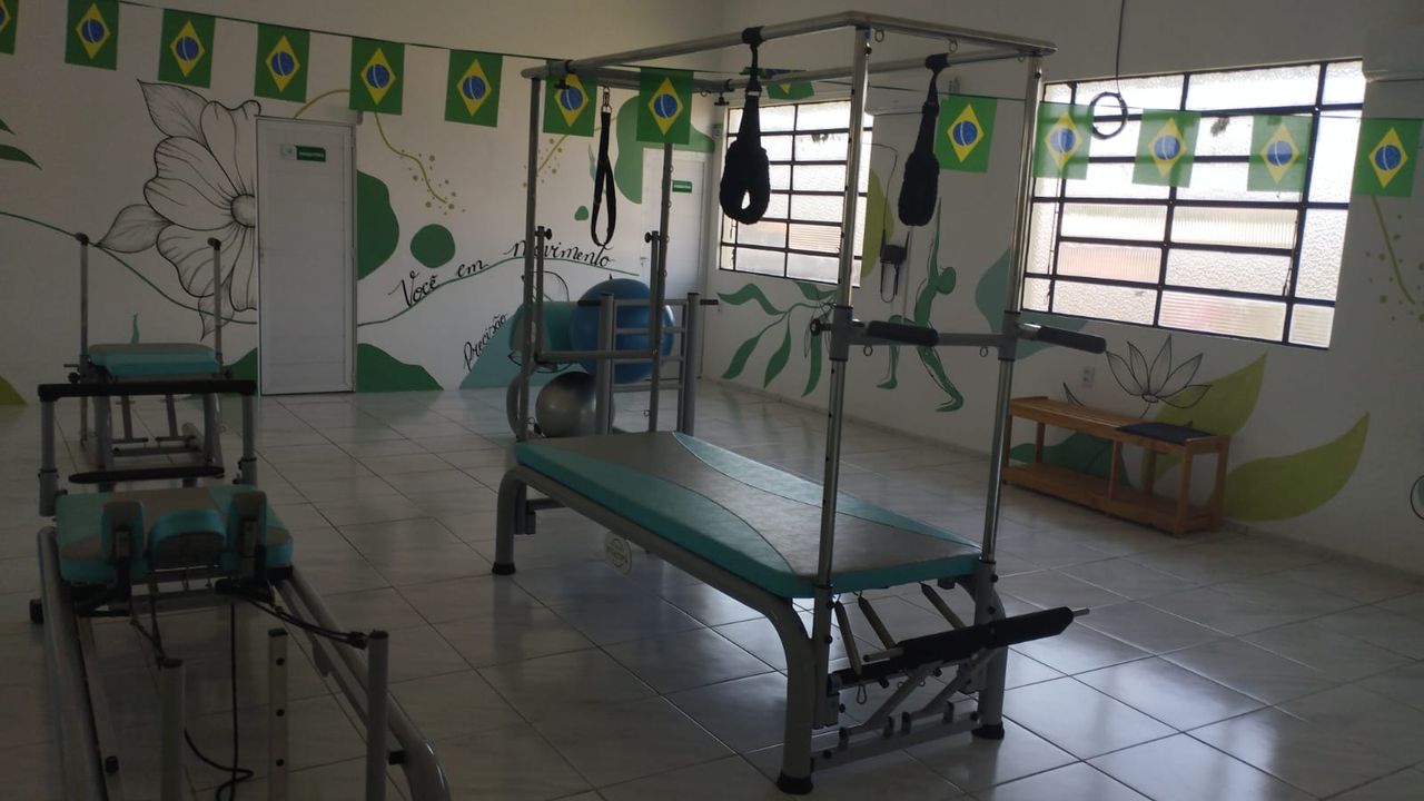 Imagem da estrutura da academia