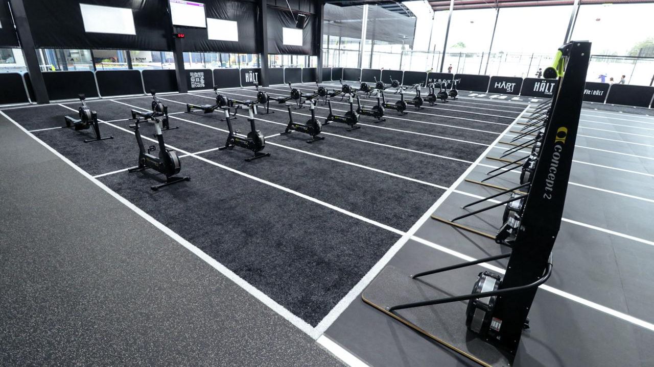 Imagem da estrutura da academia