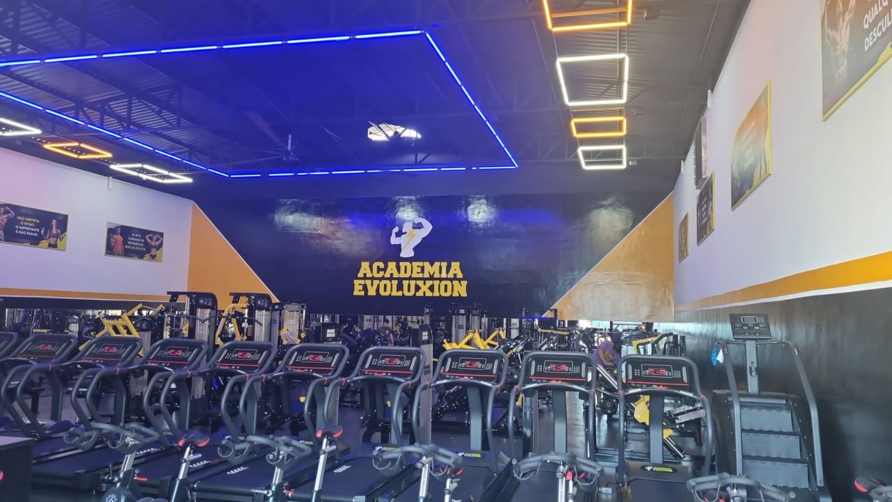 Imagem da estrutura da academia