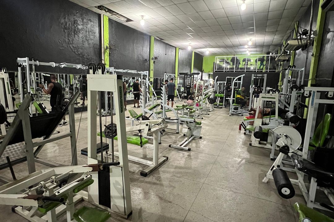 Imagem da estrutura da academia
