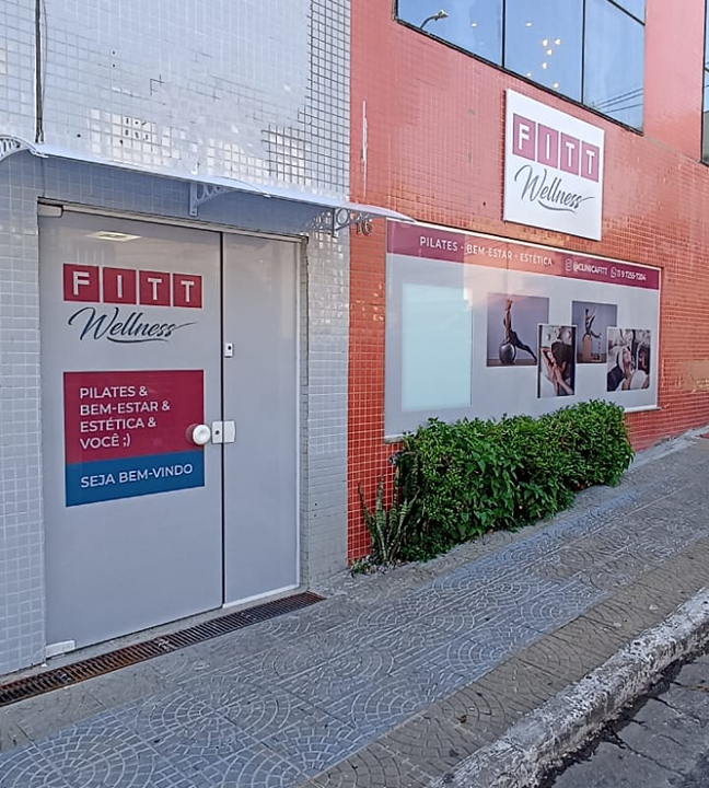 Imagem da estrutura da academia