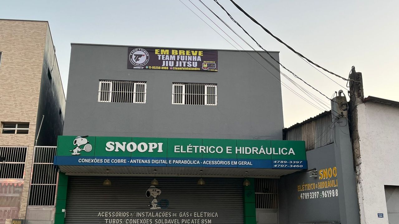 Imagem da estrutura da academia