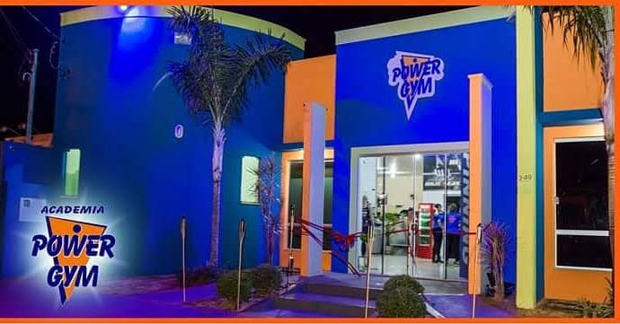 Imagem da estrutura da academia