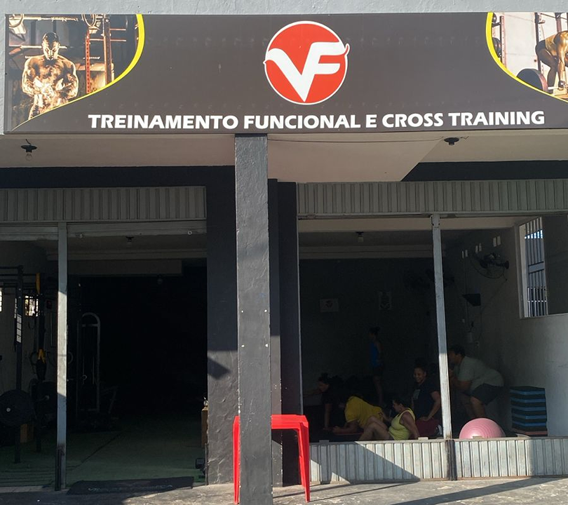 Imagem da estrutura da academia