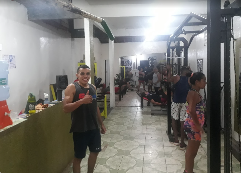 Imagem da estrutura da academia