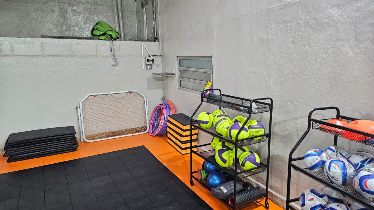 Imagem da estrutura da academia