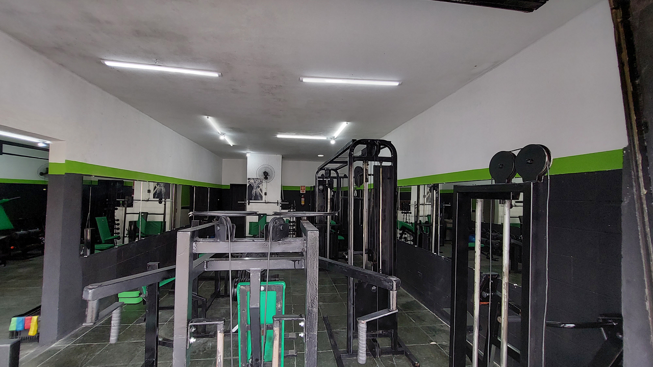 Imagem da estrutura da academia