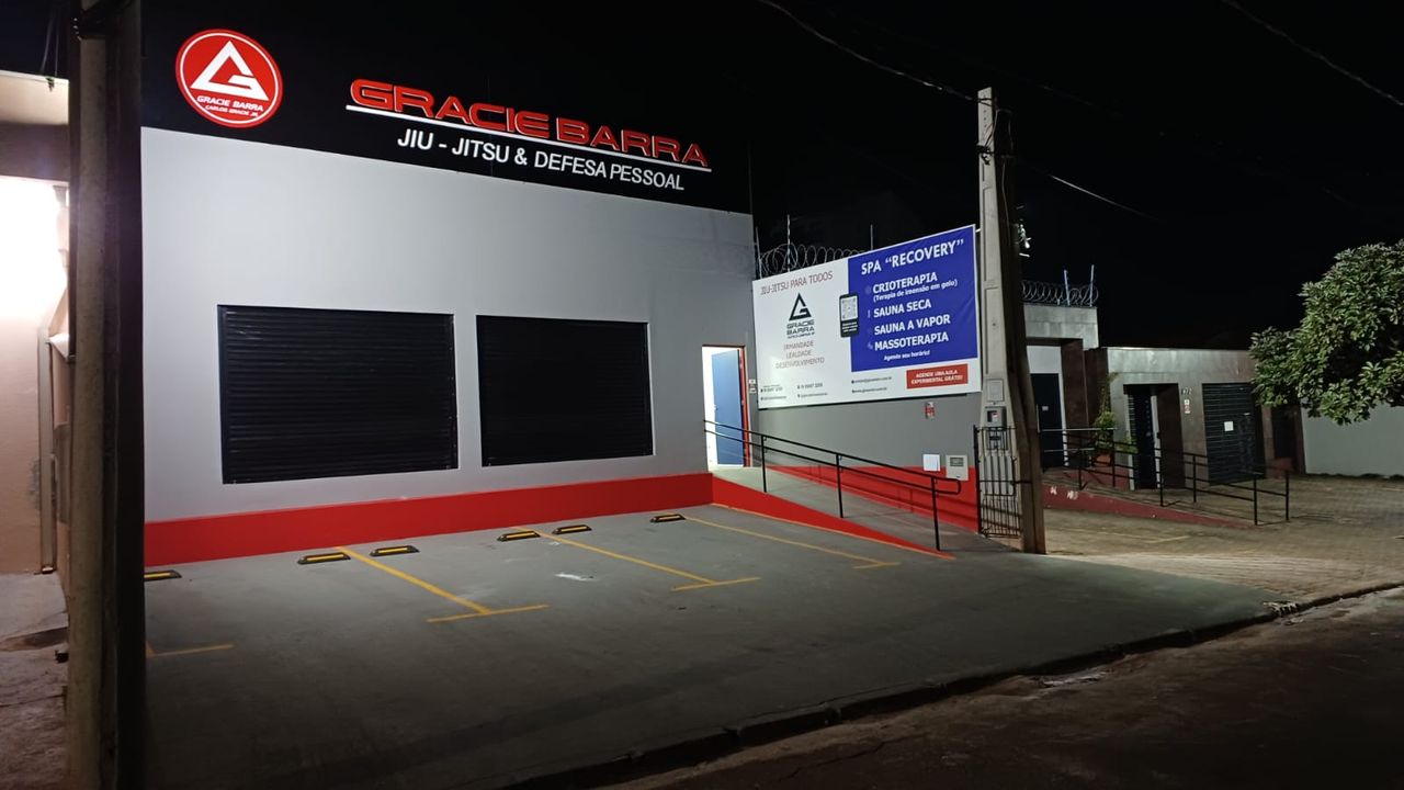 Imagem da estrutura da academia