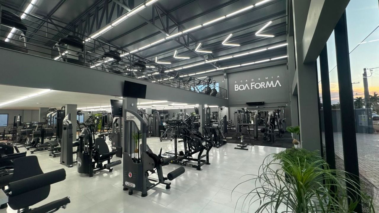 Imagem da estrutura da academia