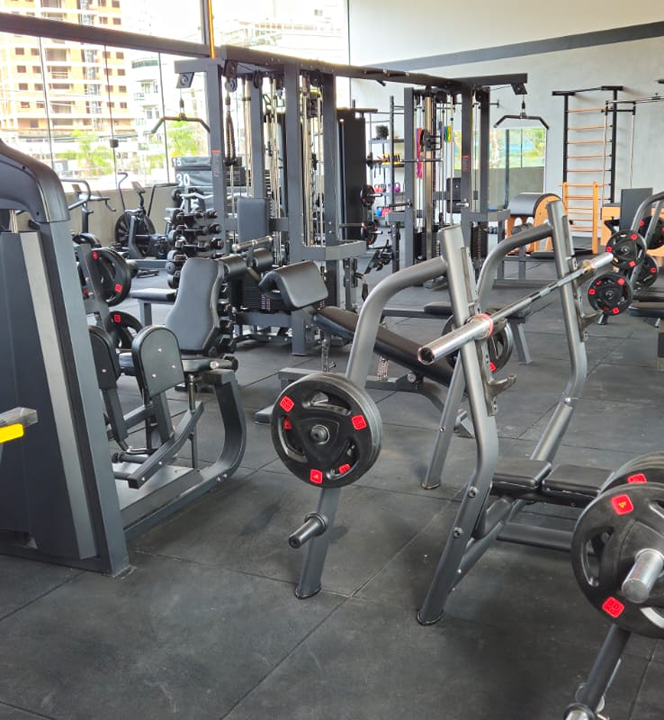 Imagem da estrutura da academia