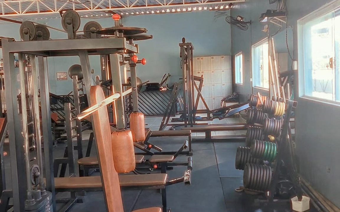 Imagem da estrutura da academia
