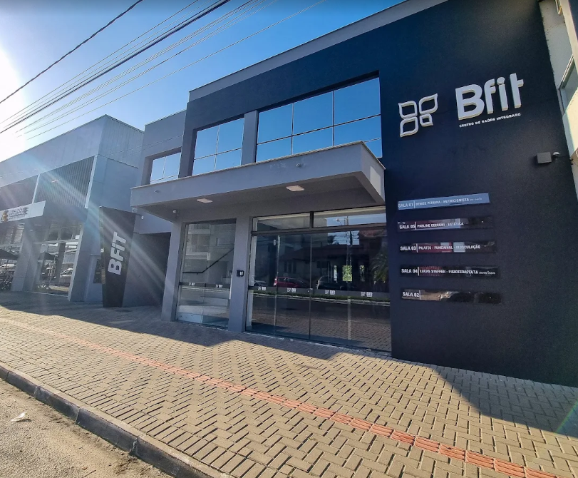 Imagem da estrutura da academia