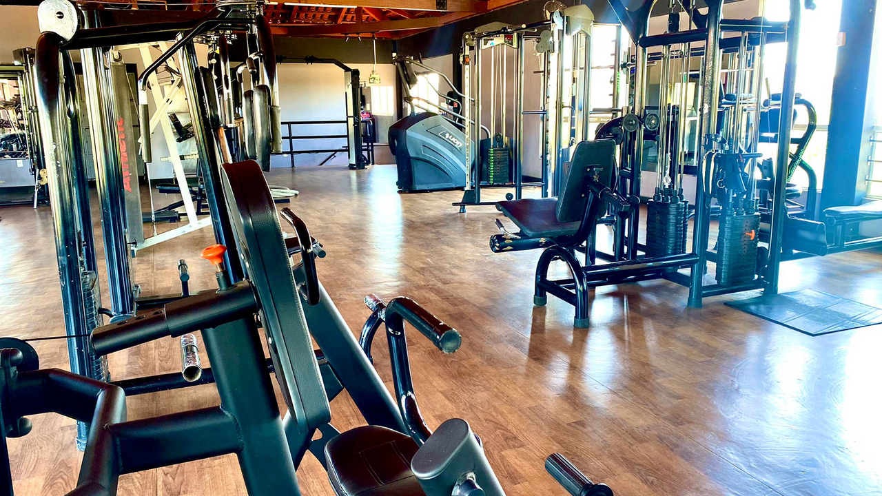 Imagem da estrutura da academia