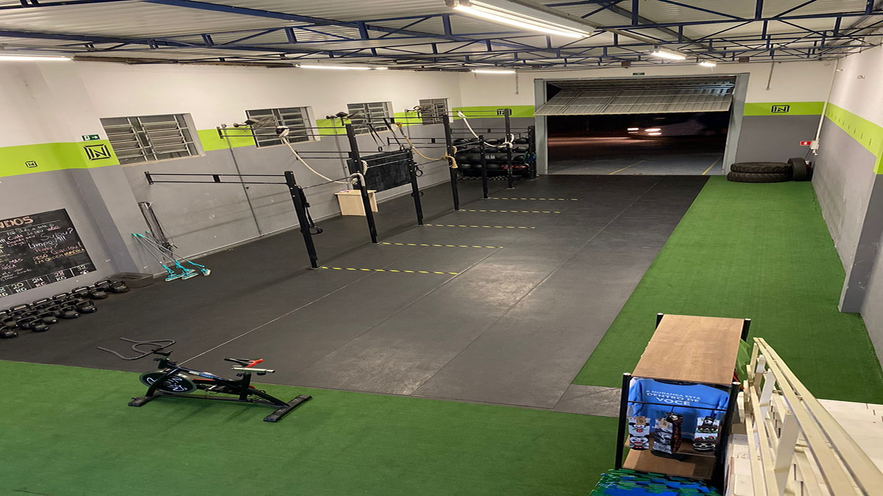 Imagem da estrutura da academia