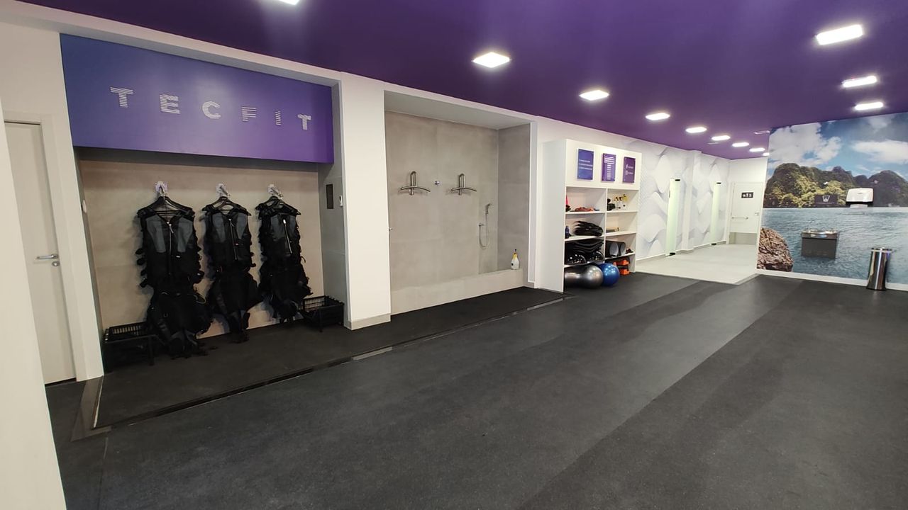 Imagem da estrutura da academia