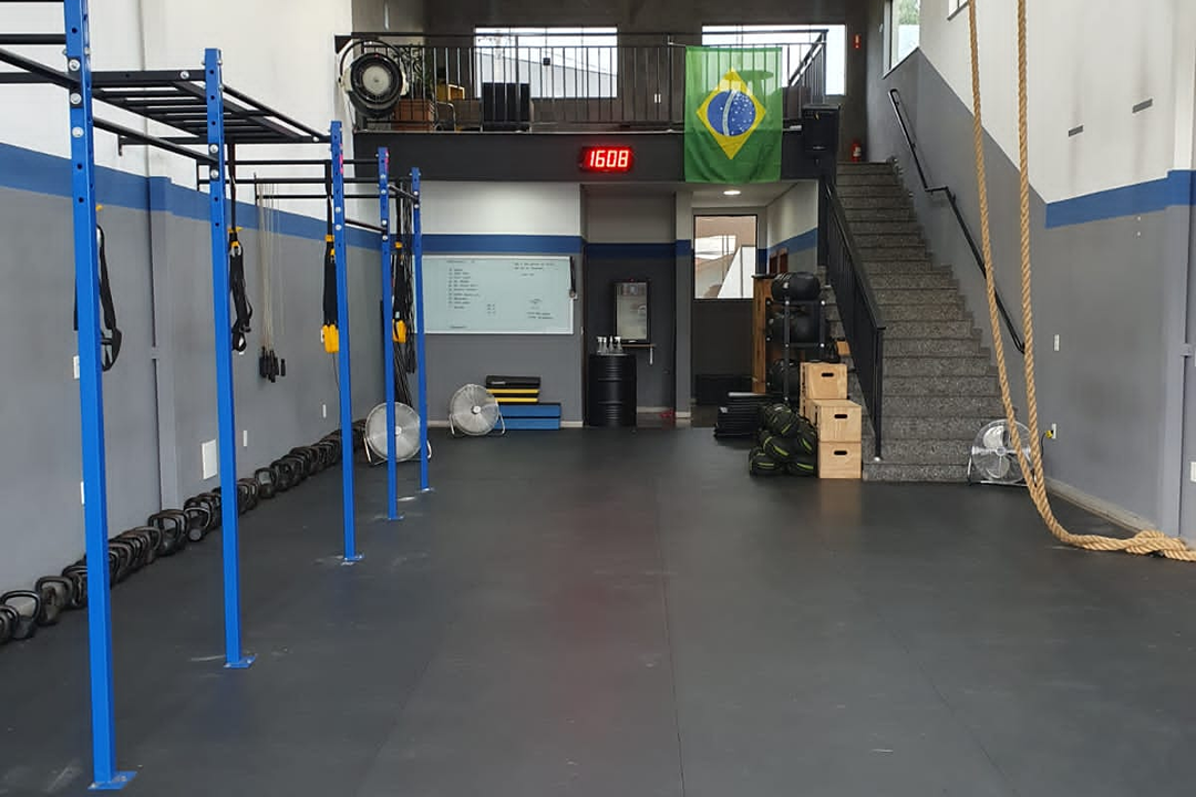 Imagem da estrutura da academia