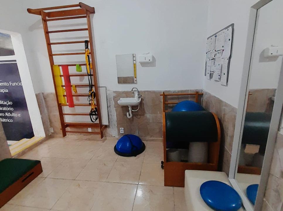 Imagem da estrutura da academia