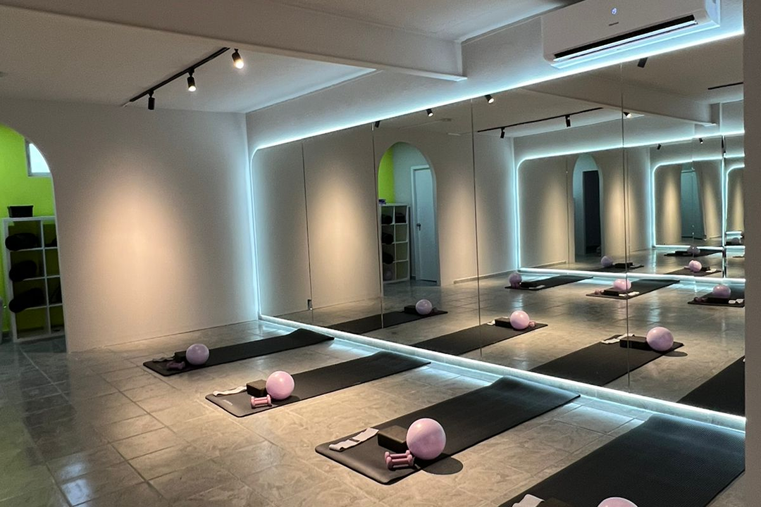 Imagem da estrutura da academia