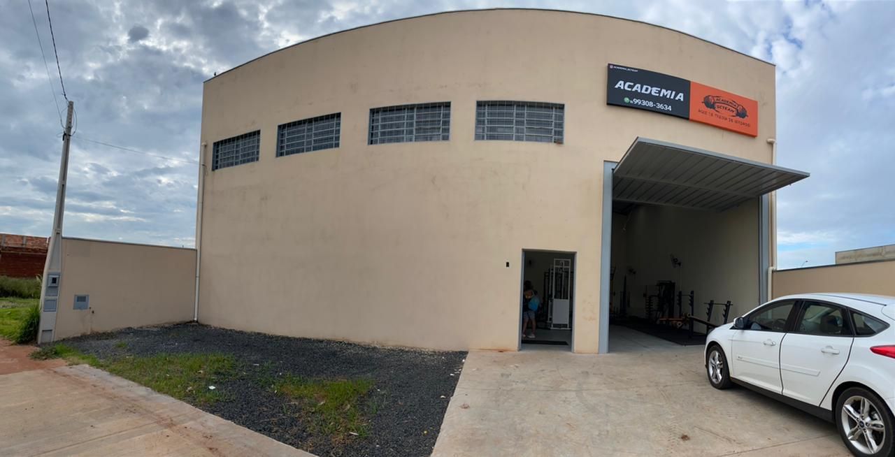 Imagem da estrutura da academia