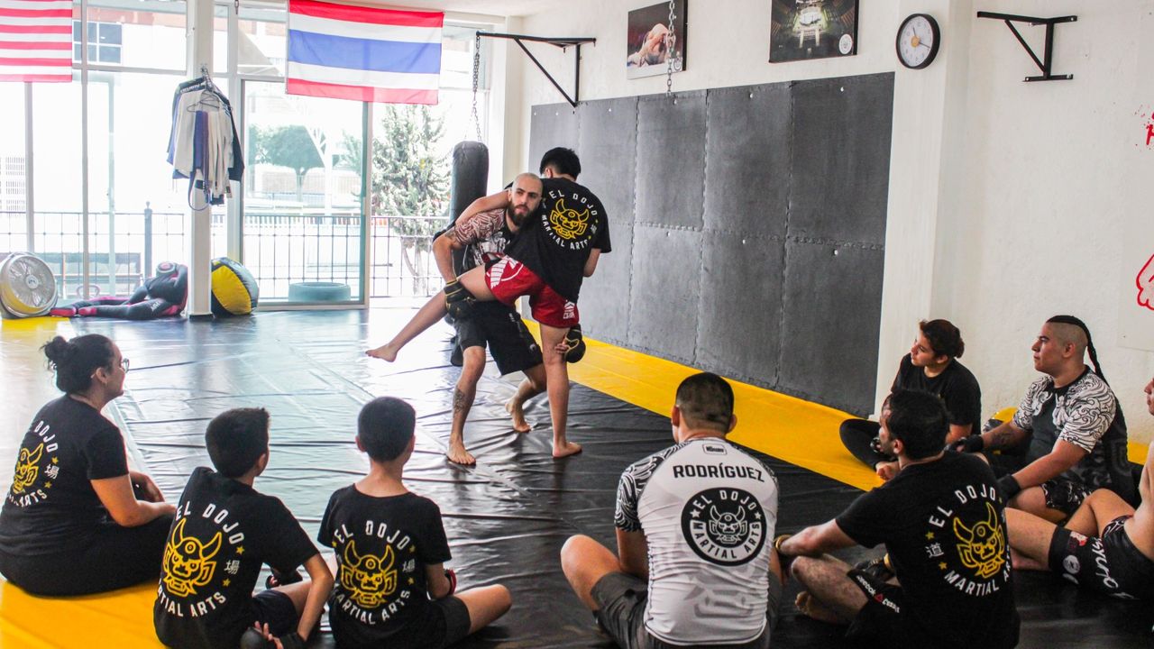 Imagem da estrutura da academia