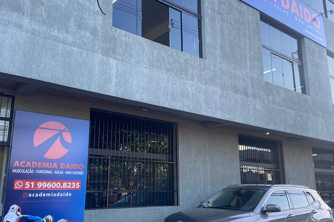 Imagem da estrutura da academia