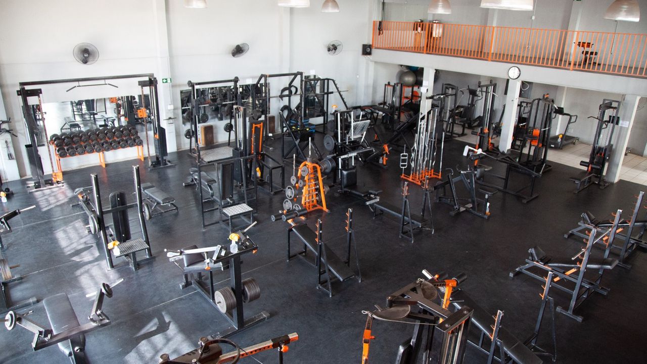 Imagem da estrutura da academia