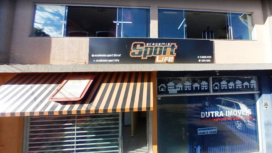 Imagem da estrutura da academia