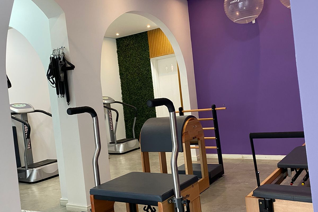 Imagem da estrutura da academia