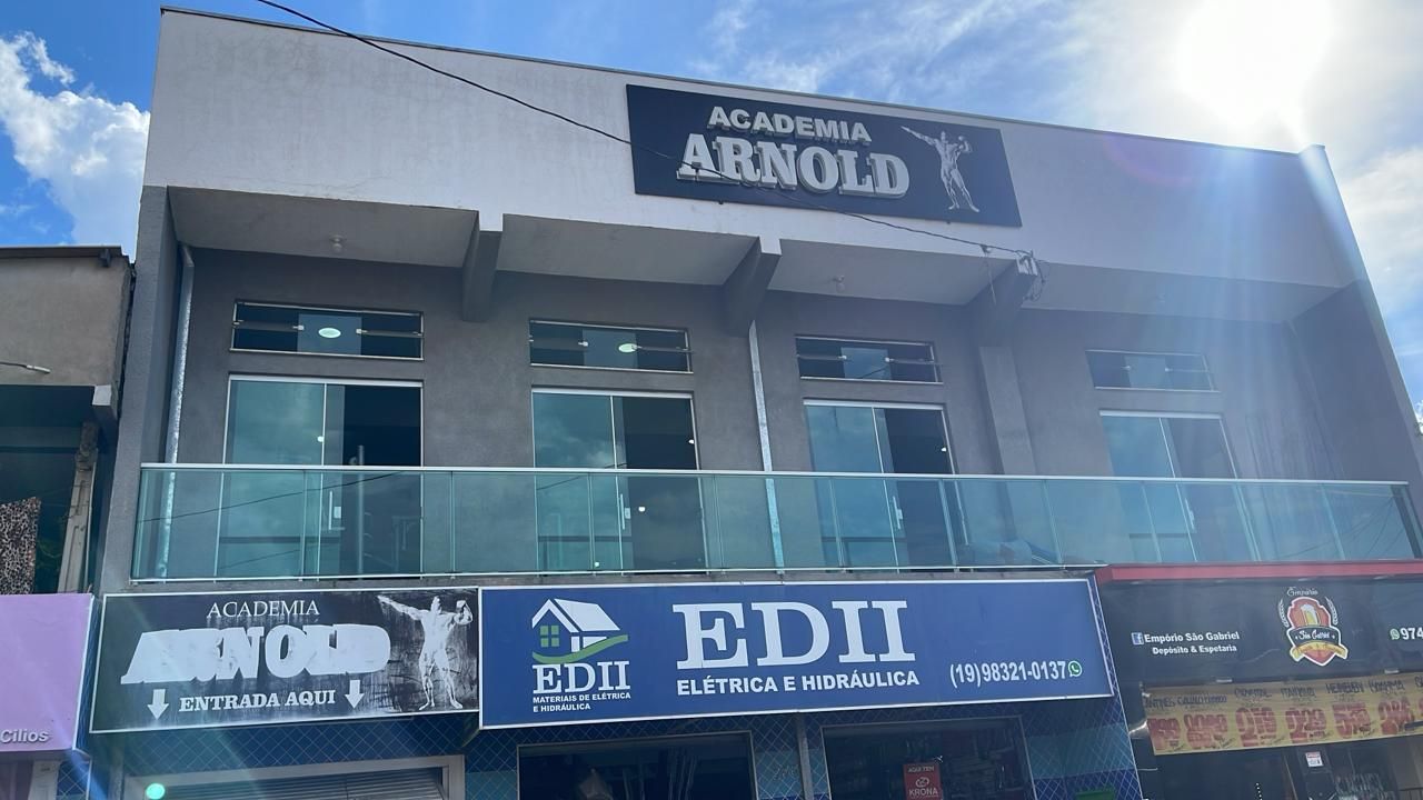 Imagem da estrutura da academia
