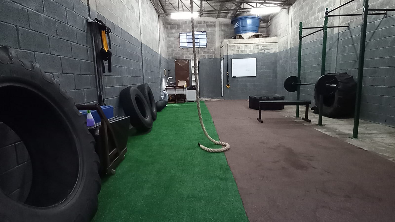 Imagem da estrutura da academia