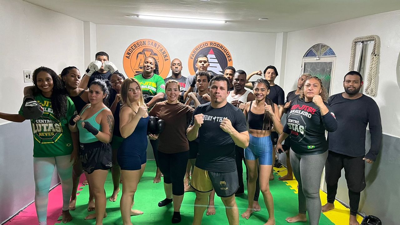 Imagem da estrutura da academia