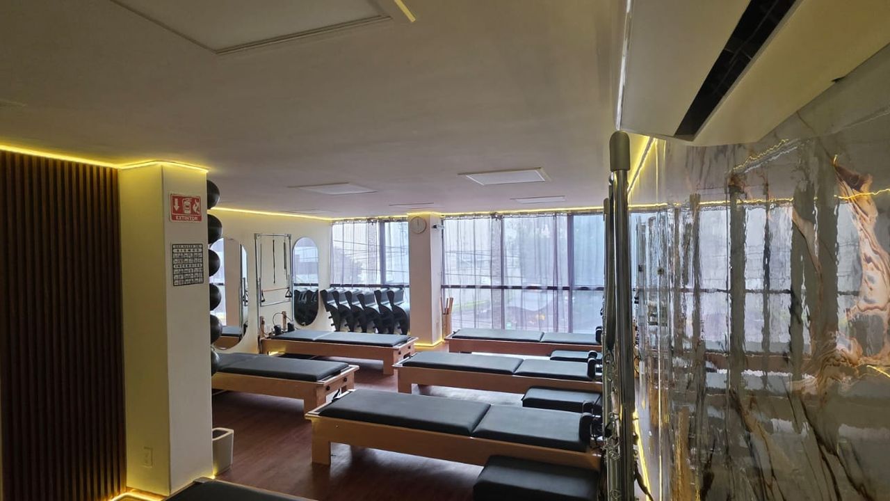 Imagem da estrutura da academia