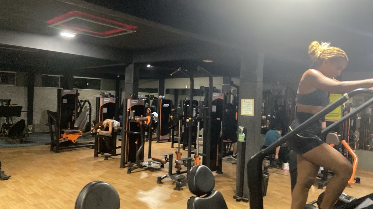 Imagem da estrutura da academia