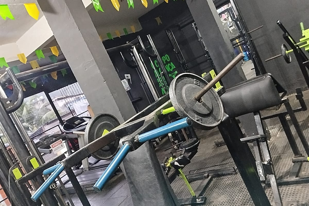 Imagem da estrutura da academia