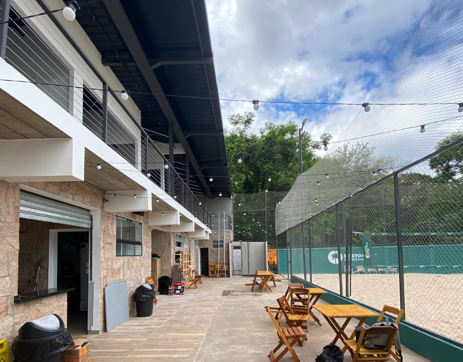 Imagem da estrutura da academia