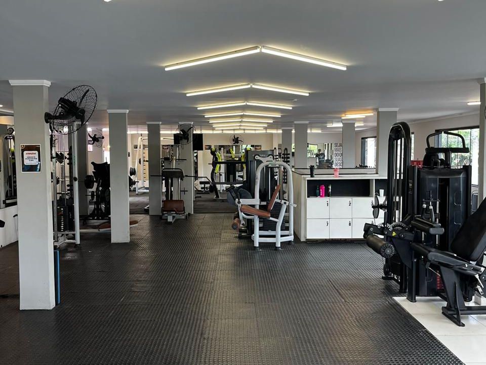 Imagem da estrutura da academia