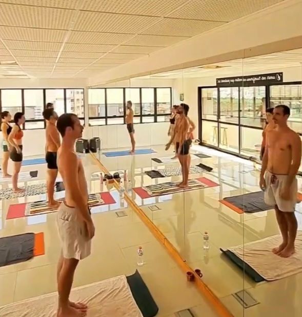 Imagem da estrutura da academia