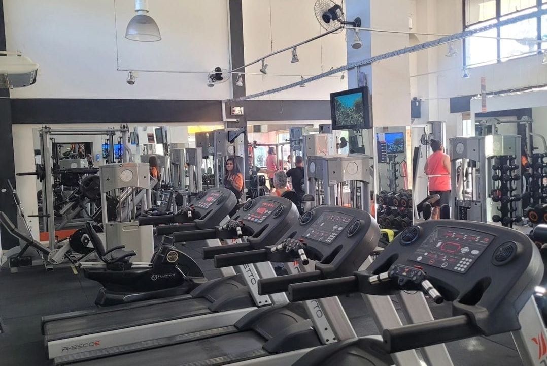 Imagem da estrutura da academia