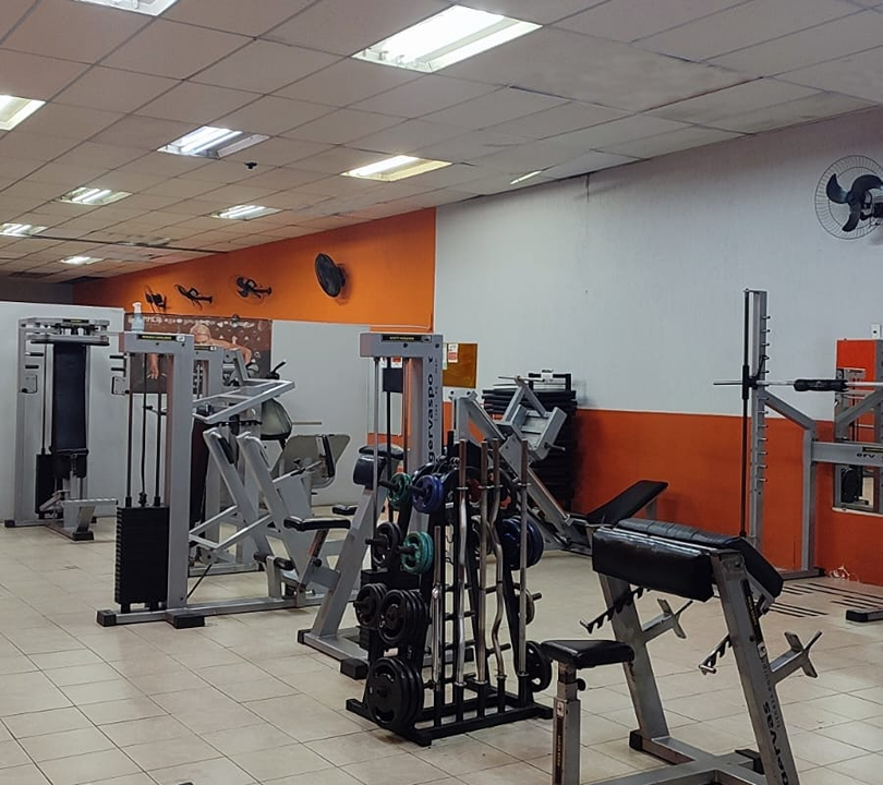 Imagem da estrutura da academia