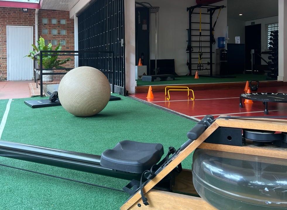 Imagem da estrutura da academia