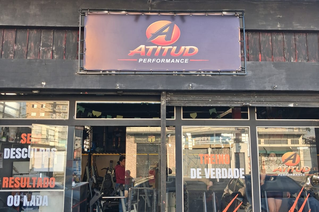 Imagem da estrutura da academia
