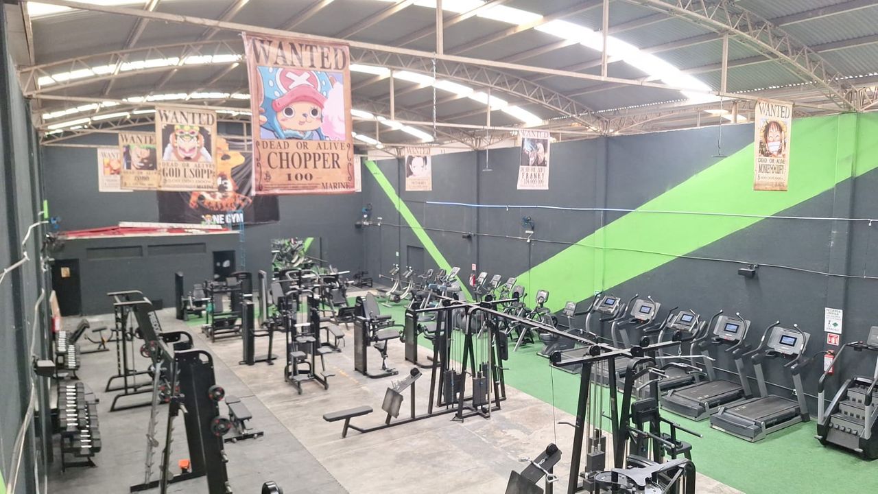 Imagem da estrutura da academia