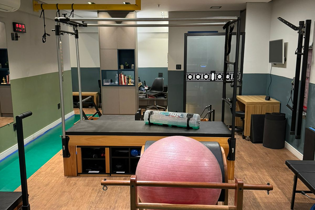 Imagem da estrutura da academia