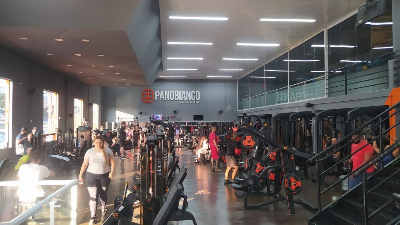 Imagem da estrutura da academia